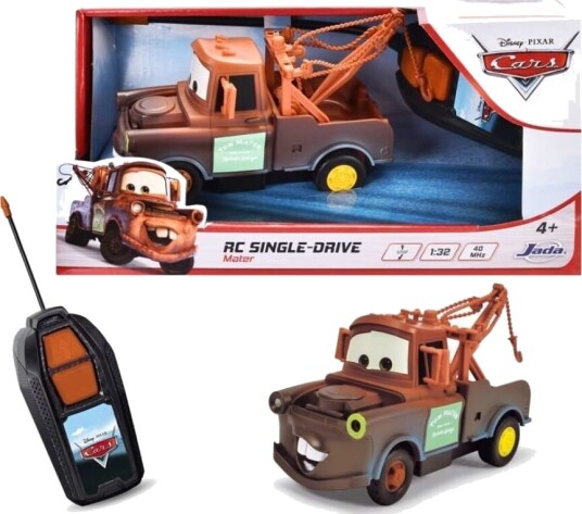 Disney Biler Radiostyrt Bill 1:32 - RC Bil i Brun Disney Biler Radiostyrt Bill 1:32 - RC Bil i Brun