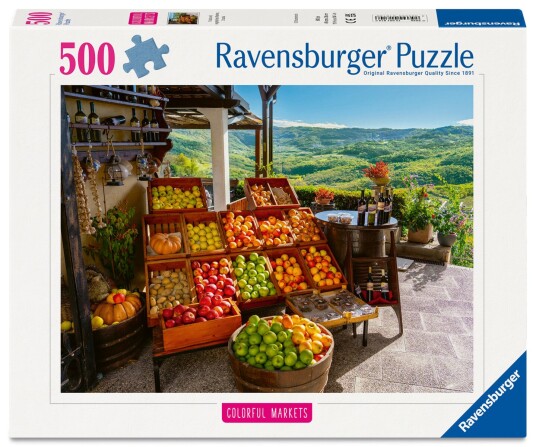 Ravensburger Puslespill 500 Fruktmarked Ravensburger Puslespill 500 Fruktmarked