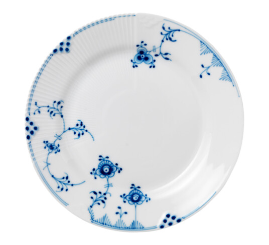 Royal Copenhagen Blue Elements tallerken Diameter 22 cm