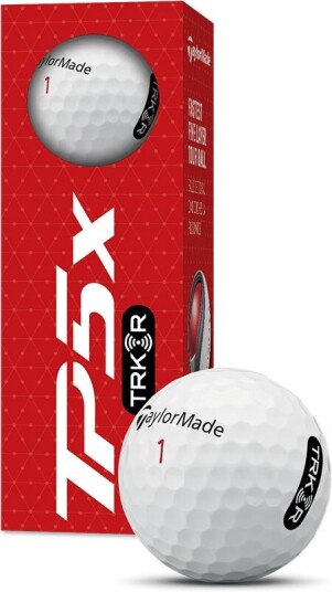 Taylormade Tp5x Trk-R Golfball Hvit 3 Pack