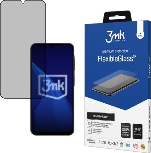 3Mk Flexibleglass til Samsung Galaxy A26 5G - Krasjsikker og Antibakteriell Skjermbeskyttelse