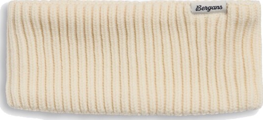 Bergans Nordmarka Merino Headband Hvit ONE SIZE