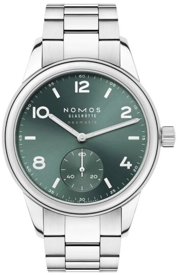 Nomos Glashütte Herreklokke N 746 Club Sport Neomatik Grønn/Stål Nomos Glashütte Herreklokke N 746 Club Sport Neomatik Grønn/Stål