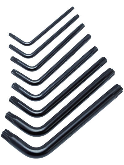 TORX NØKKELSETT 8 STK