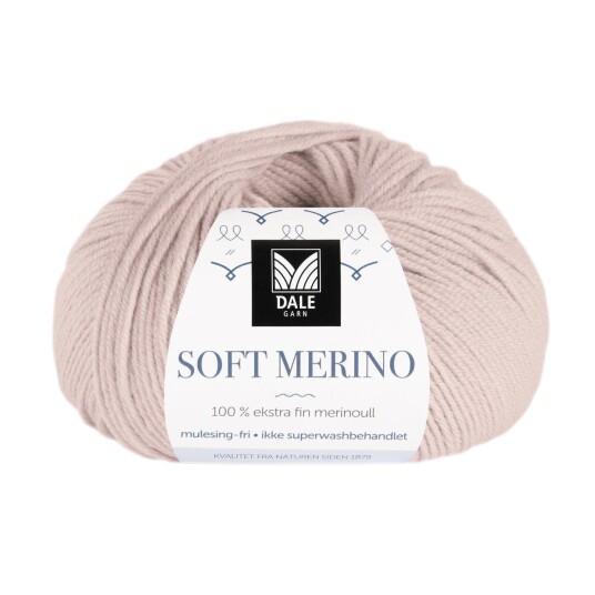 Dale Garn Dale Soft Merino 3032 Pudderrosa