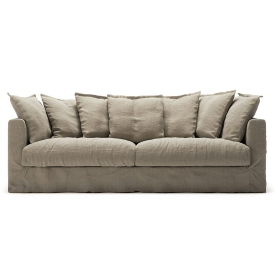 Le Grand Air 3 Seter Sofa Lin Savage Linen