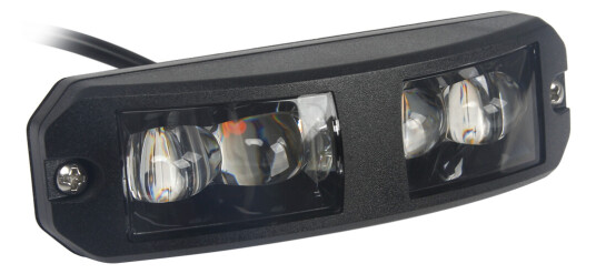 Strands Varsellys buet 5 LED, 180 graders synlighet