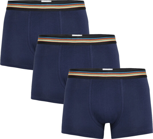 PS Paul Smith Men Trunk 3 Pack Navy   Navy   S