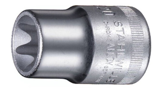Stahlwille 50 Tx E 18 03270018 Tx Pipenøkkelinnsats E 18 1/2 (12,5 Mm) Stahlwille 50 Tx E 18 03270018 Tx Pipenøkkelinnsats E 18 1/2 (12,5 Mm)