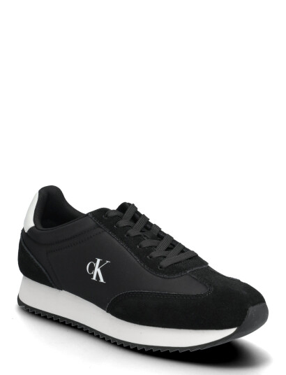 Calvin Klein Runner Laceup Mg Nylon Mix - Black - 38