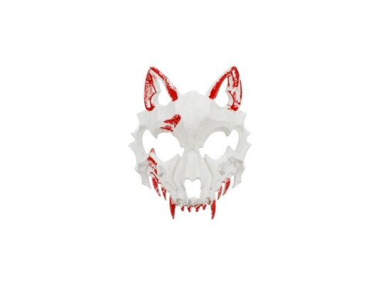 Party Deco Blodig Ulvekranie Maske