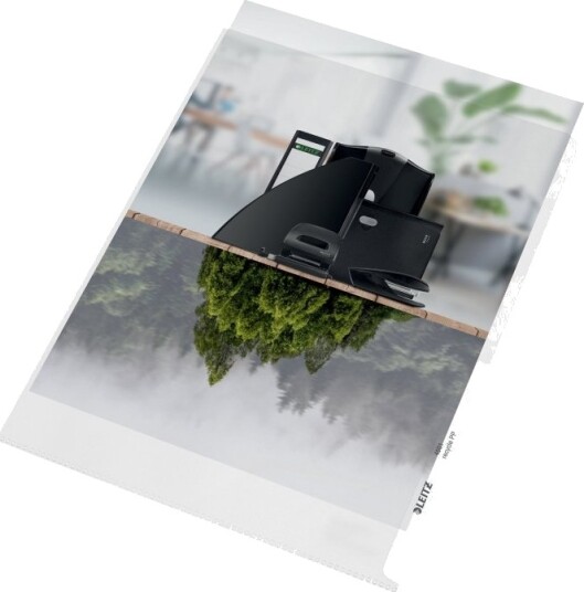 Leitz Recycle   L Formet Mappe   For A4 210 X 297 Mm   Kapasitet: 40 Ark   Gjennomsiktig En Pakke 100   For P/N: 46220069 46230069 46240069