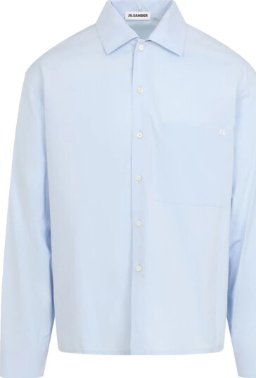 Jil Sander Herre Skjorter Blå L, Jil Sander Herre Skjorter Blå L,