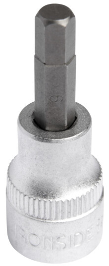 Ironside 116438 Bitspipe sekskant, 3/8" 8 mm, Håndverktøy
