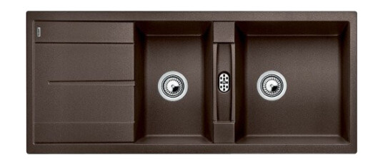 Blanco Metra 8S kjøkkenvask 116x50 cm brun