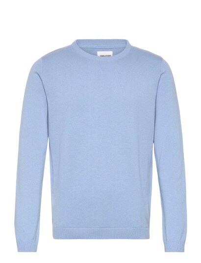 Enkel Studio O Neck Knit Blue S Enkel Studio O Neck Knit Blue S
