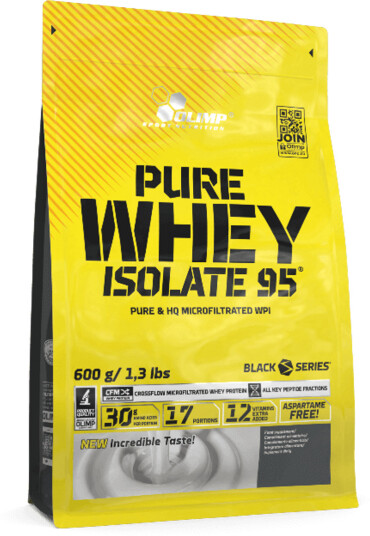 Olimp Pure Whey Isolate 600g proteinpulver Chocolate Olimp Pure Whey Isolate 600g proteinpulver Chocolate
