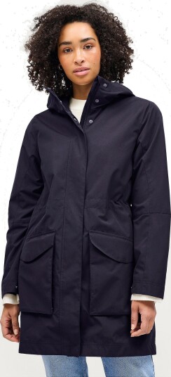 Ellos Collection Parka Urban Parka W Blå
