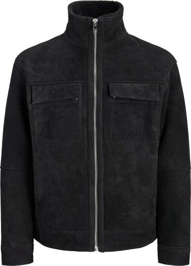 Jack & Jones Jprbladylan Suede Jacket BLACK L Jack & Jones Jprbladylan Suede Jacket BLACK L