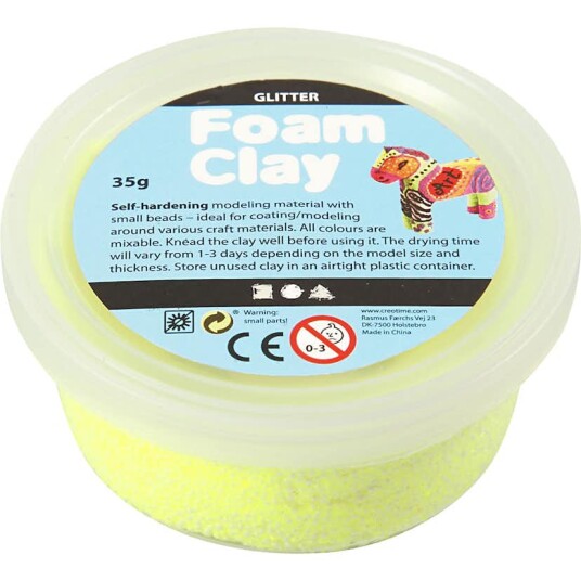 Foam Clay Creativ Company Glitter 35 g Foam Clay Creativ Company Glitter 35 g