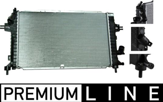 Radiator, motorkjøling MAHLE CR 920 000P Radiator, motorkjøling MAHLE CR 920 000P