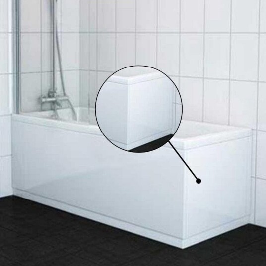 Other Brand VikingBad Kvadrat Endepanel til   Hvit