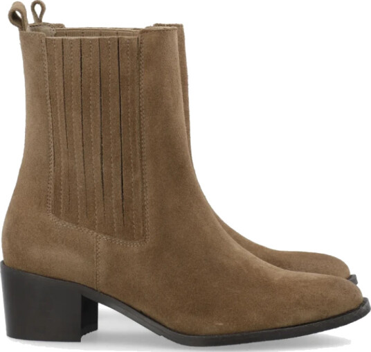 Bianco   Boots Biacarol Chelsea Boot Oily Suede   Brun