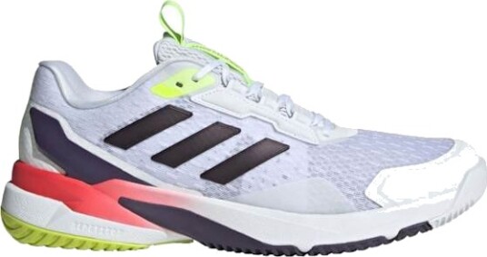 Adidas Crazyflight 6 Herre Cloud White/Aurora Metallic/Semi Lucid Red 43 1/3