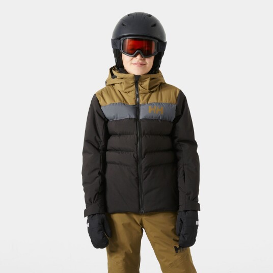Helly Hansen Jr Cyclone Jacket Klassisk Skijakke For Junior Gutt Svart 164