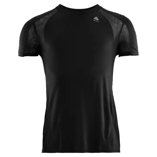 Aclima LightWool 140 sports t-shirt M´s Herre, 123 Jet Black, L Aclima LightWool 140 sports t-shirt M´s Herre, 123 Jet Black, L