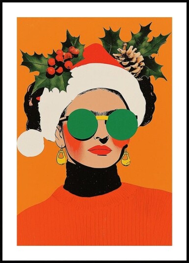Festive Style Icon Poster Plakat / 40x50cm Festive Style Icon Poster Plakat / 40x50cm