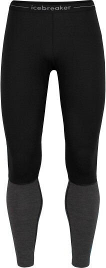 Icebreaker ZoneKnit 260 Leggings M'sblack/jet hthr/cb XXL