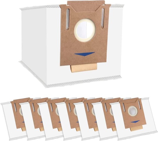 INF Støvsugerposer 8 pakning Ecovacs DEEBOT OZMO T8/T8 AIVI/T8 MAX/N8 Pro/N8 Pro Plus Yeedi Vac/Yeedi Vac MAX