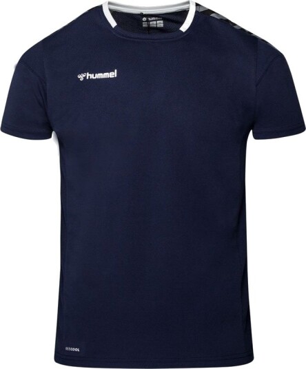 Hummel Spillerdrakt Authentic Poly Marine/hvit Barn størrelse 152 cm