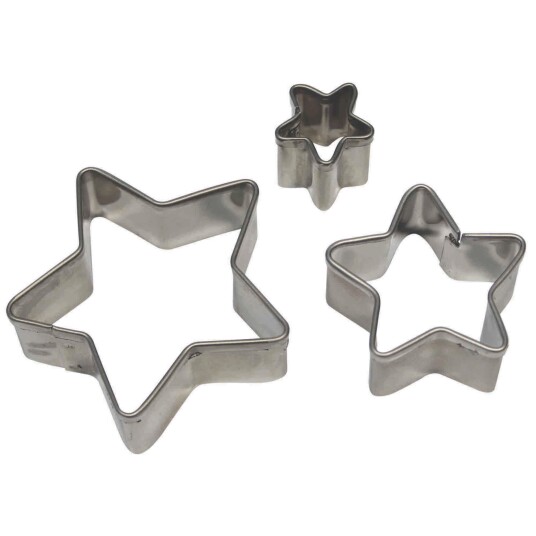 PME Pepperkakeformer Stjerner sett/3