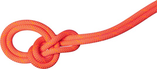 Mammut 9.8 Crag Dry Rope 60m Vibrant Orange-lavandin 60 m