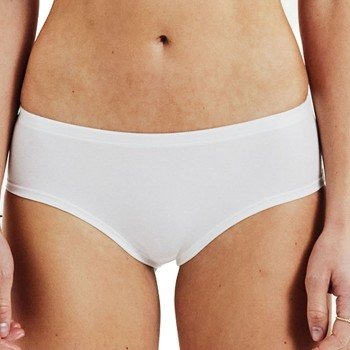 Bread and Boxers Cotton Hipsters Truser 2P Hvit økologisk bomull X Small Dame