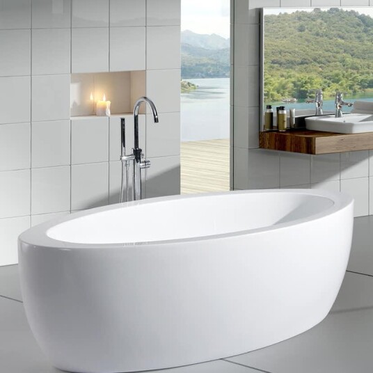 Badekar Bathlife Bekväm Frittstående Badekar Bathlife Bekväm Frittstående