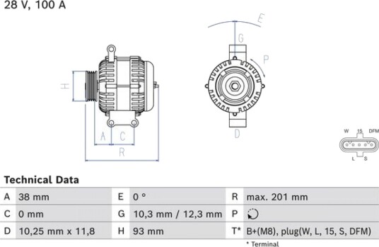 Dynamo BOSCH 0 986 084 520