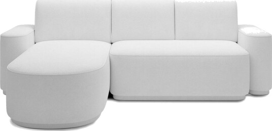 Seksjon Eltap Aurumm 285x92x180 cm Paolli 01 Hvit Venstre