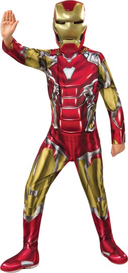 Rubies Costumes Avengers 4 Iron Man Barn Kostyme Small 700649S000 Rubies Costumes Avengers 4 Iron Man Barn Kostyme Small 700649S000