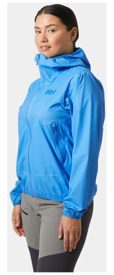 Helly Hansen Women’s Verglas 2.5 Layer Fastpack Jacket Blå Svart M