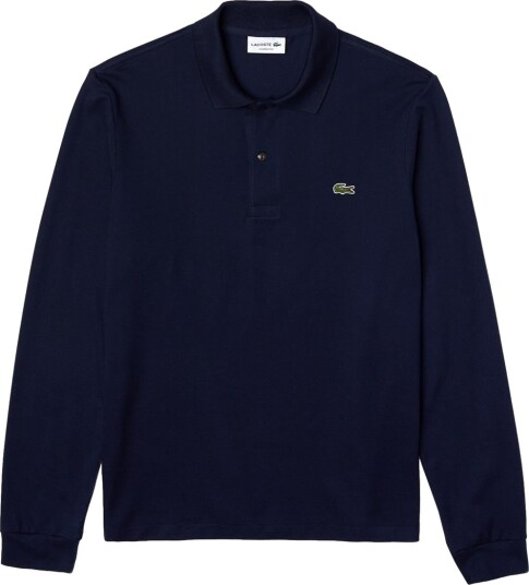Lacoste Long Sleeve Piké Navy Lacoste Long Sleeve Piké Navy