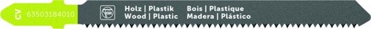 Fein 63503184010 Stikksagblad For Laminat Og Plast Cv 75 T1,5 Wp Sc 5 Stk 63503184010