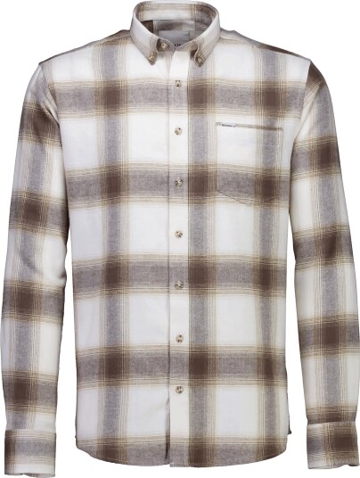 Bison Checked Shirt L/S OFF WHITE XL Bison Checked Shirt L/S OFF WHITE XL