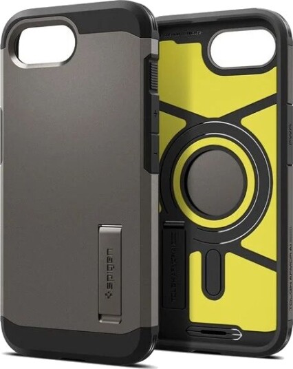 Spigen Tough Armor MagSafe Deksel i Gunmetal for iPhone 16e