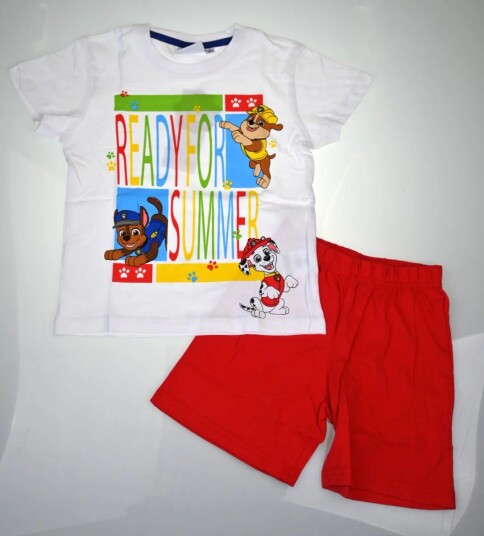 Paw Patrol Pysjamas Ready For Summer - 128 / 8 år - Barn - 100% bomull Paw Patrol Pysjamas Ready For Summer - 128 / 8 år - Barn - 100% bomull