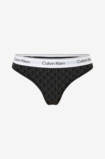Calvin Klein Underwear Stringtruser Thong Svart