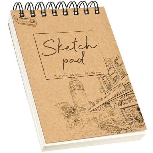 Craft Sensations Skisseblokk Spiral 11x16,5 cm