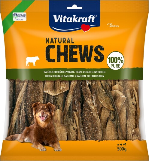 Vitakraft Natural Chews Tripe For Dogs 500G 58282 